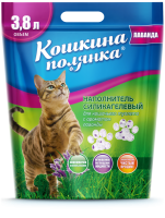 Наполнитель силикагелевый КОШКИНА ПОЛЯНКА  лаванда