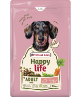 Happy life Adult Mini with Lamb корм для собак мелких пород с ягненком