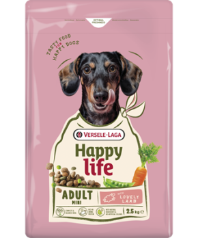 Happy life Adult Mini with Lamb корм для собак мелких пород с ягненком
